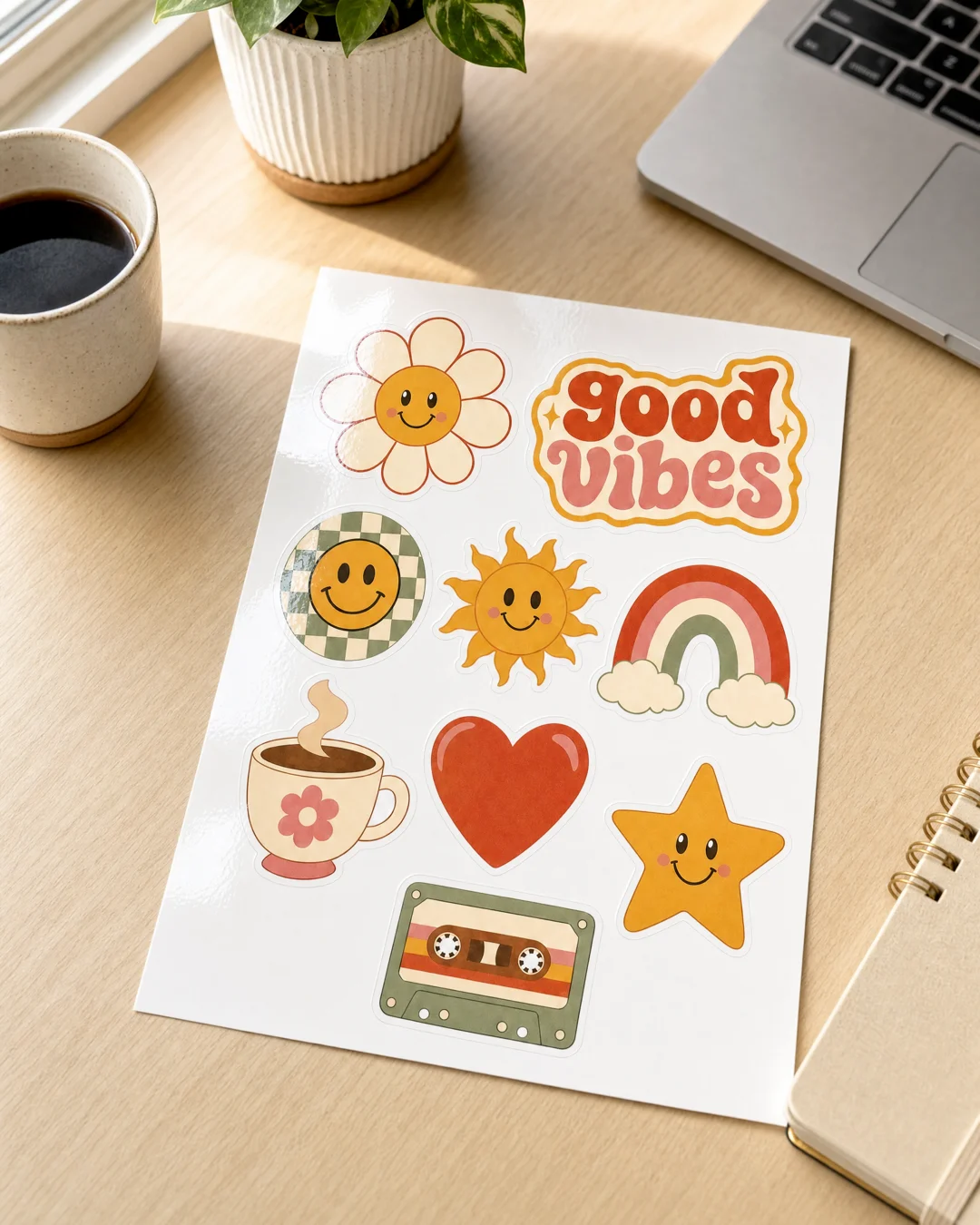 Kiss-Cut Sticker Sheet 2