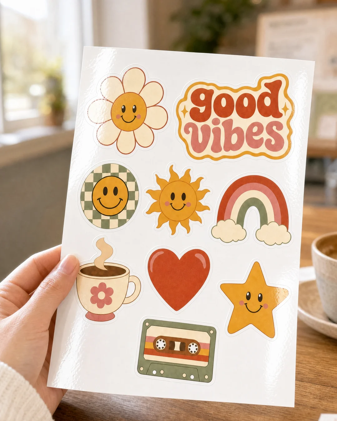 Kiss-Cut Sticker Sheet 5