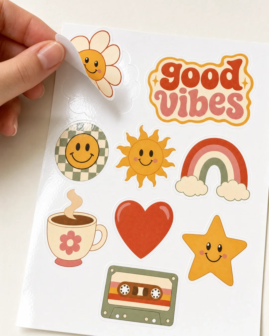 Kiss-Cut Sticker Sheet 3